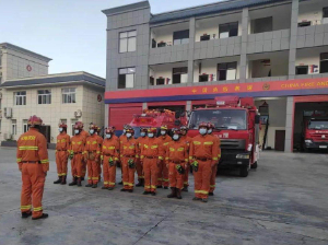 昭通市巧家縣消防大隊消防車(chē)庫門(mén)