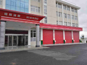 昭通市昭陽(yáng)區消防大隊消防車(chē)庫門(mén)